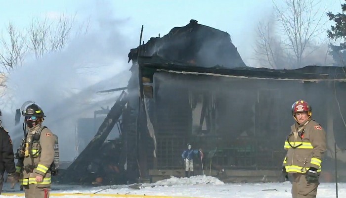 Pelham house fire