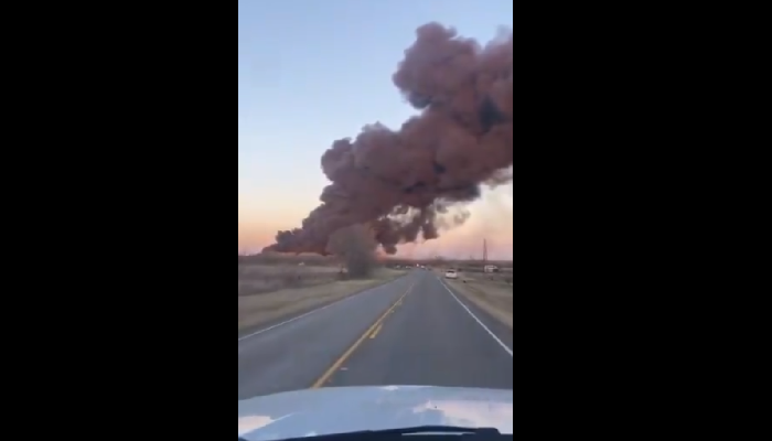 texas train and truck crash