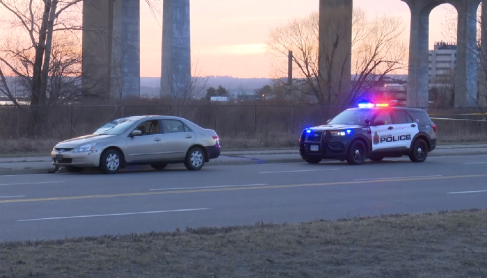 cyclist struck eastport drive