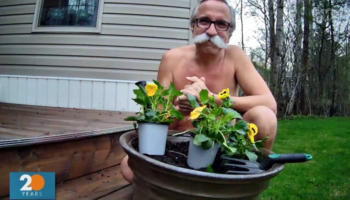 World Naked Gardening Day