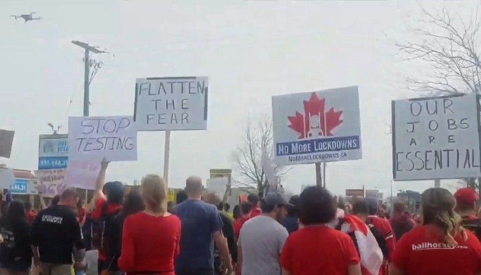 Charges laid following an anti-lockdown rally in St. Catharines, another rally planned for this weekend