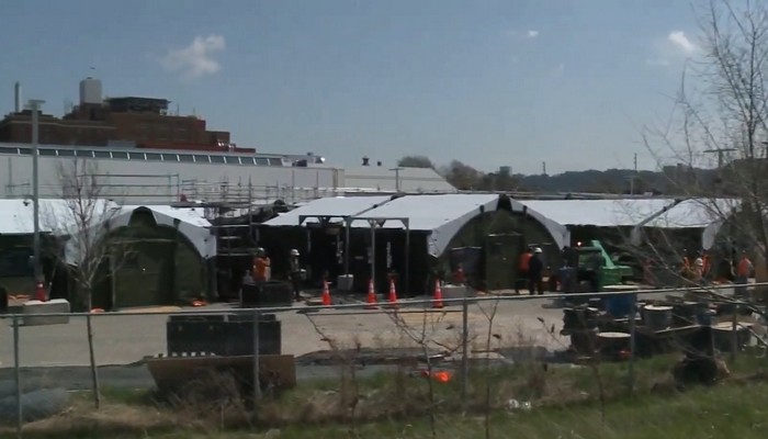 Hamilton’s COVID field hospital won’t be ready for patients until the end of May