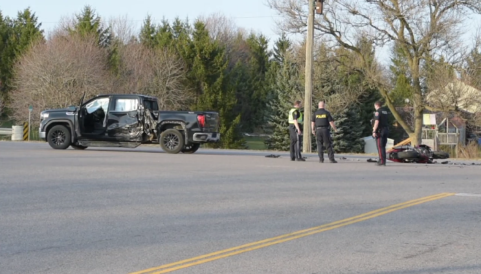 Motorcycle driver in hospital after crash on Highway 6 in Flamborough area