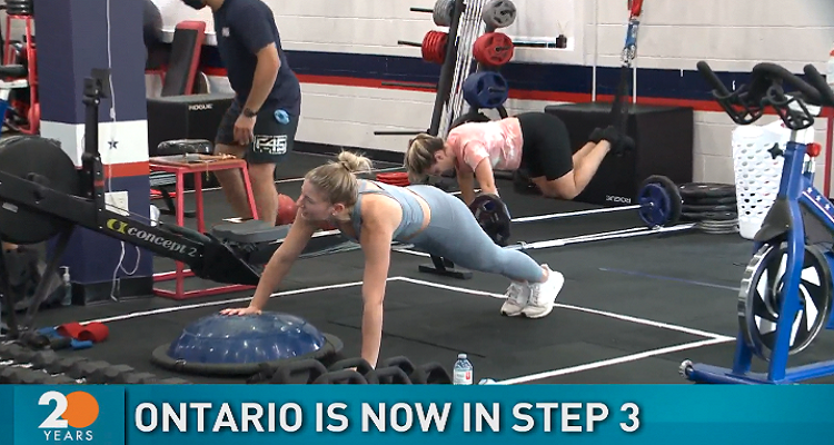 Gyms are essential: owner, as Ontario enters Step 3