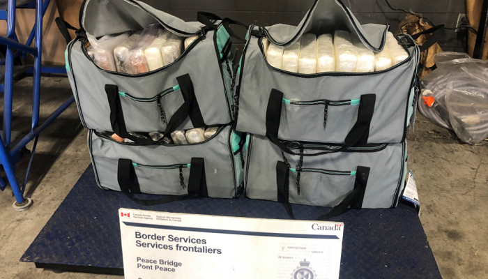 RCMP seizes $14M worth of cocaine at Peace Bridge in Fort Erie