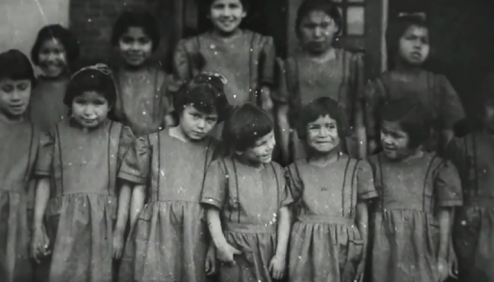 residential school children