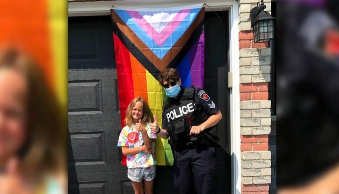 Community rallies around a Waterdown women after her pride flag was stolen twice