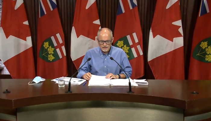 WATCH: Ontario health officials provide update on COVID-19 at 3 p.m.