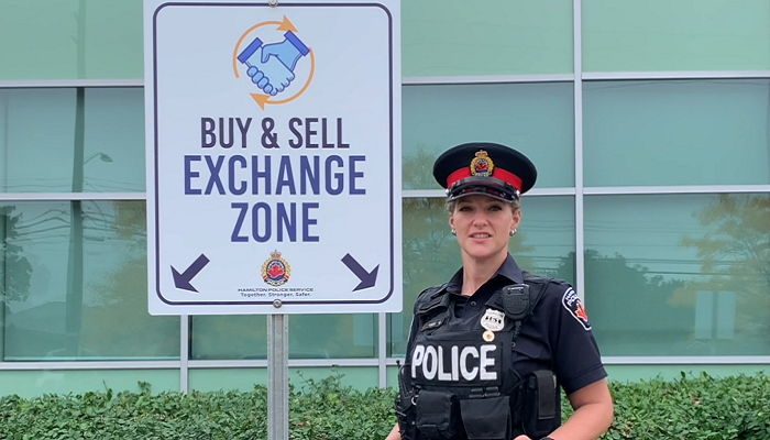 Hamilton police launch buy and sell exchange zone