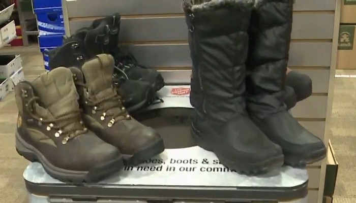 Donate gently used boots at Factory Shoe for their annual boot drive