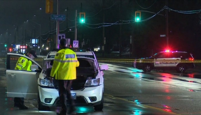 86-year-old woman killed last night after being hit by a SUV