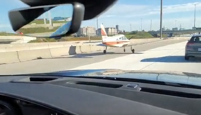 Plane makes emergency landing on Highway 407: OPP