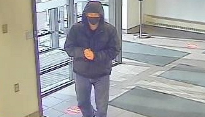 Man sought in Brantford bank robbery investigation