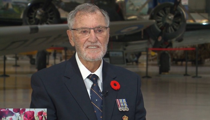 WW II veteran, flight engineer shares connection to Hamilton’s Lancaster bomber