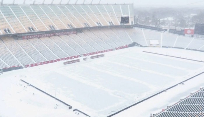 Canada men’s soccer plays Mexico in snowy Edmonton in pursuit of their first World Cup since 1986