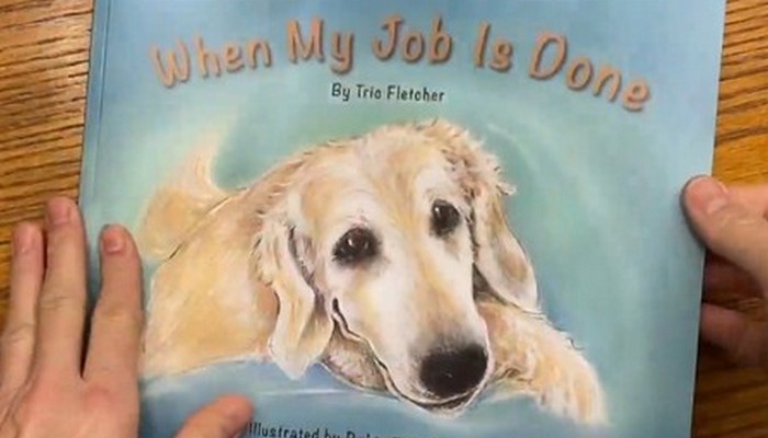 “When My Job Is Done” tells the story of golden retriever, Titan