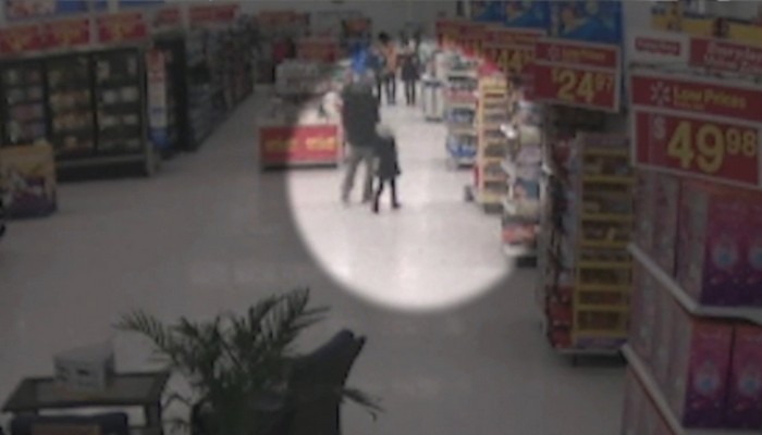 Surveillance footage shows what Justin Dumpfrey was doing while Holly Hamilton was missing