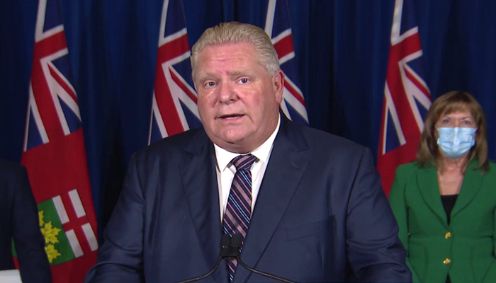 WATCH: Premier Doug Ford speaks in Brampton at 2 p.m.