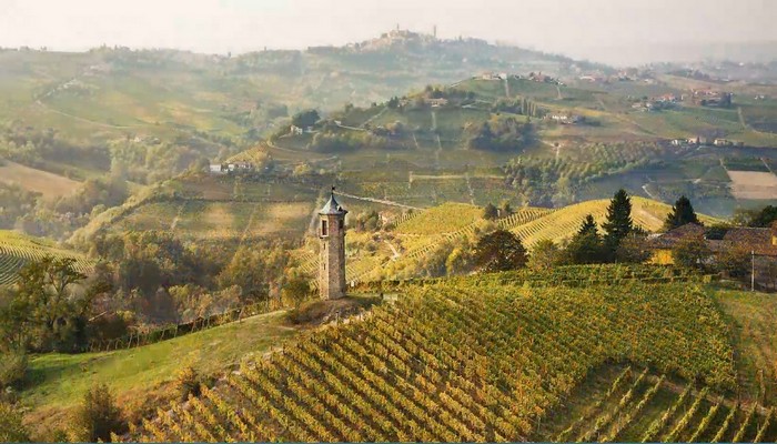 Super wine girl Angela Aiello explores the hills of Italy