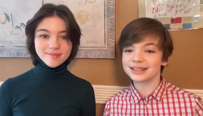 Two sibling child actors are making their mark