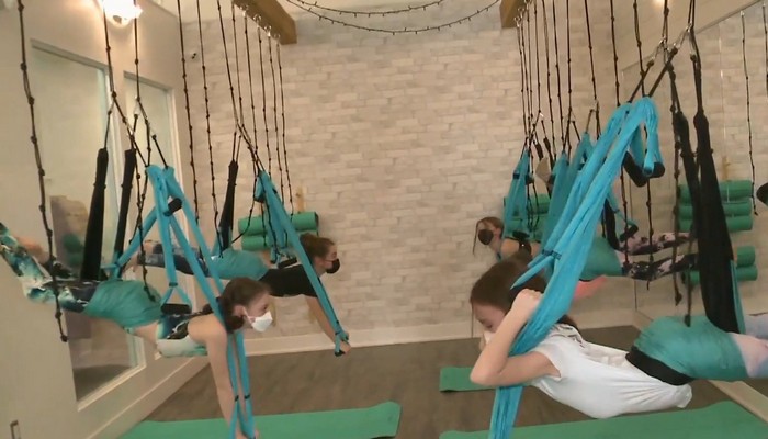 Kids practice mindfulness at Yogatastic 4 Kids