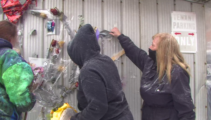 Hamilton family forced to take down memorial for son