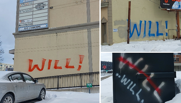 Brantford man facing 27 charges following graffiti spree