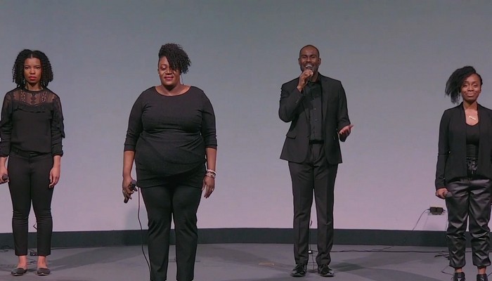 Waterloo Region Mass Choir performs “Wade in the Water”