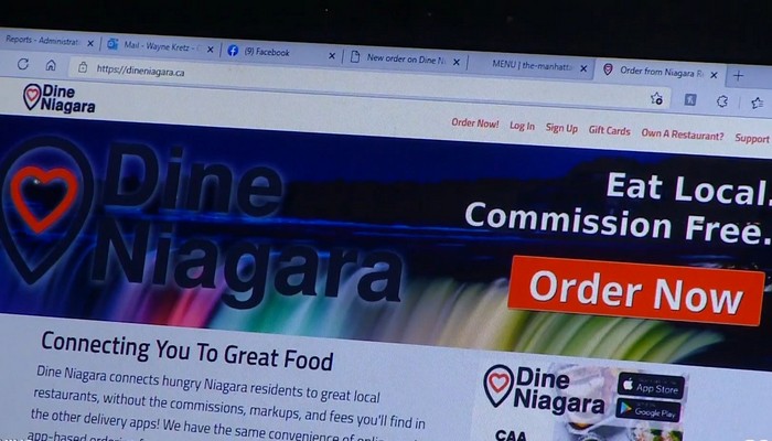 ‘Dine Niagara’ delivery app celebrates 1-year anniversary of helping local restaurants