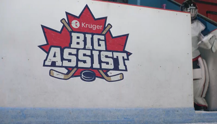 Team Canada player partners with Kruger Big Assist to encourage equity in hockey