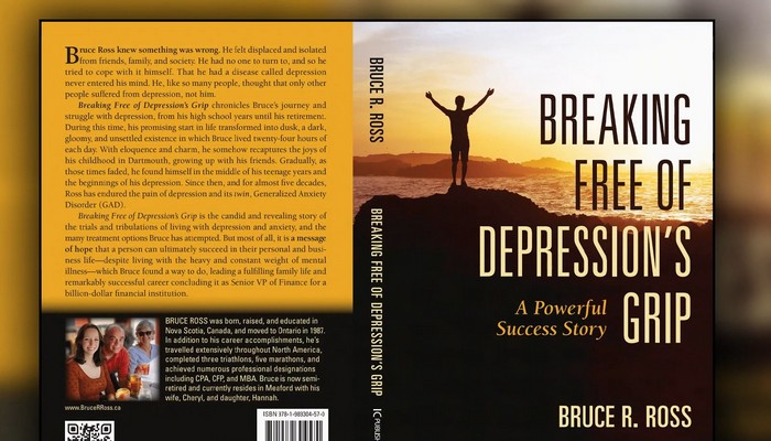 ‘Breaking Free of Depression’s Grip’ depicts Bruce Ross’ struggles with depression and anxiety