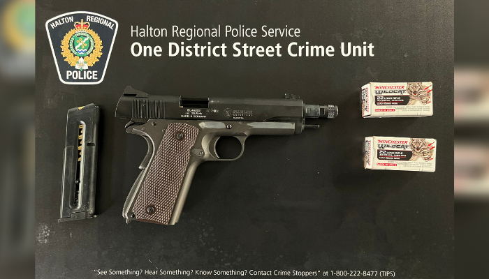 Halton police make arrest in connection with firearm investigation