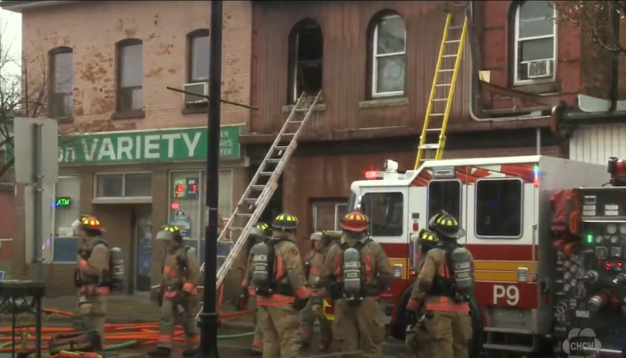 1 in hospital after multiple alarm fire on Barton Street