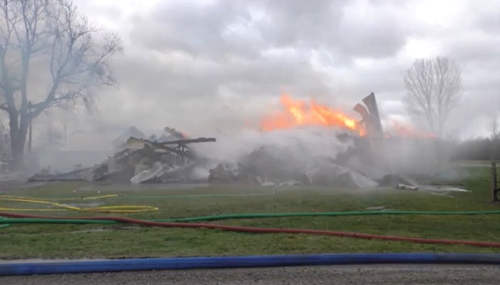 No one injured after barn, house fire in Wainfleet