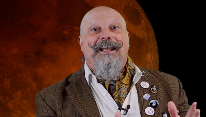 The Great Orbax joined us to talk about the upcoming blood flower lunar eclipse