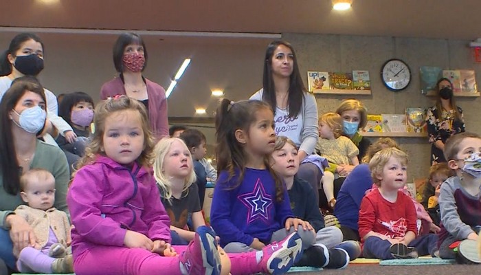 Family Storytime returns at the Burlington Public Library