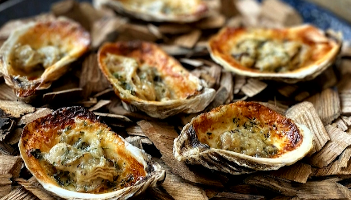 Grilling up P.E.I. Oysters for the Victoria long weekend