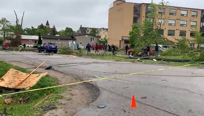 Crews are working non-stop to repair damage after a vicious storm that killed at least eight people