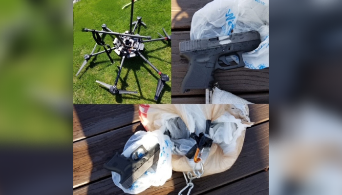 Drone carrying guns found stuck in tree in southwestern Ontario