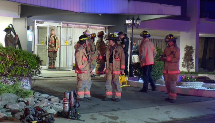 Fire destroys one unit in apartment building in downtown Hamilton