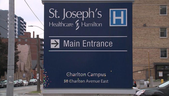 Baby born on Hamilton sidewalk outside St. Joseph’s Hospital