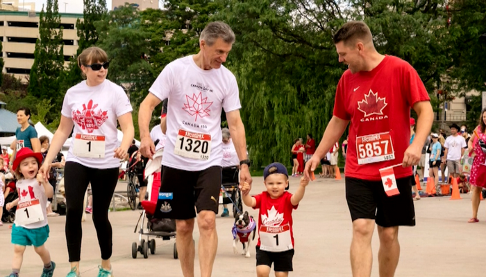 Canada Day Race is back in-person at Spencer Smith Park