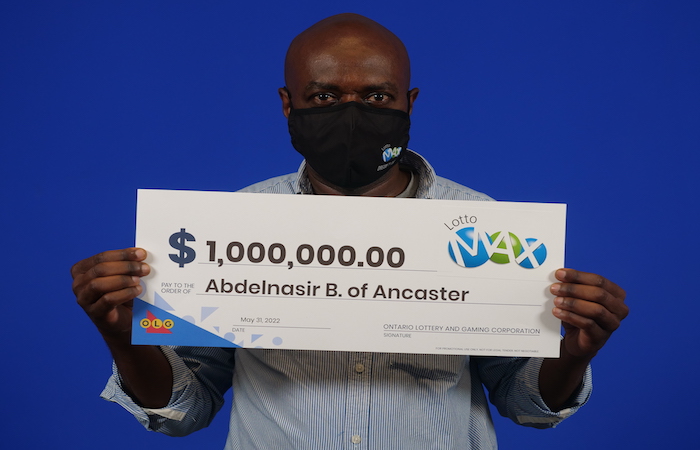 Ancaster man wins $1 million on LOTTO MAX