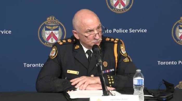 Toronto police chief apologizes to Black residents as race-based data revealed