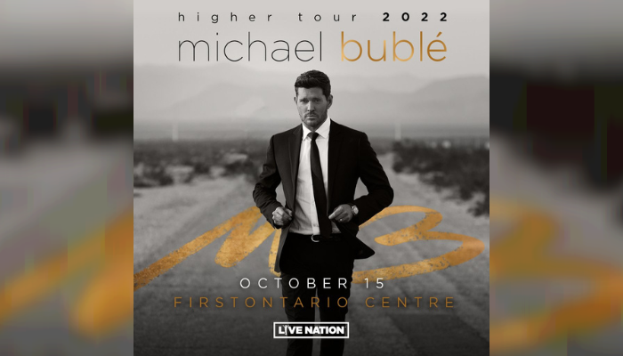 Michael Buble is coming to Hamilton