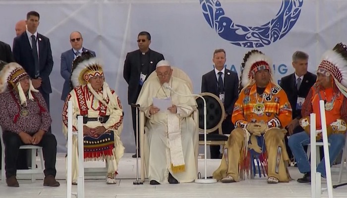 “I am deeply sorry,” Pope Francis delivers apology to Canada’s Indigenous people