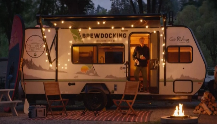 Jon Montgomery travels in an RV across the country to local breweries in new series ‘Brewdocking’