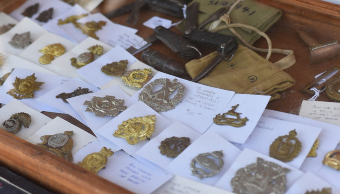 History comes alive at Great War display and militaria sale