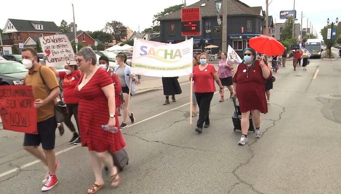 Vigil held for woman sexually assaulted in Hamilton