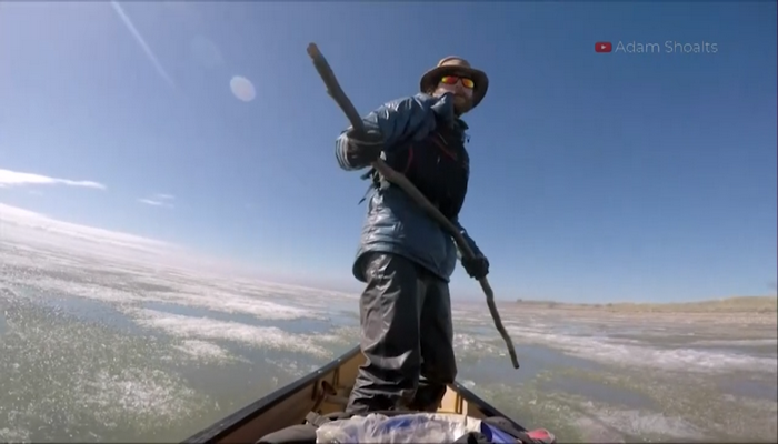 Adventurer Adam Shoalts’ latest adventure took him canoeing from Long Point to the Arctic